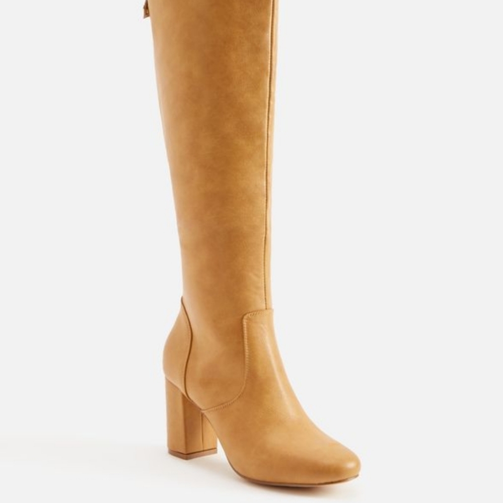 JustFab Heeled Boot Debbonie Caramel